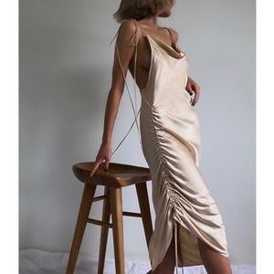 Orseund Iris drawstring dress